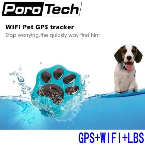 5pcs V30 Wifi Pets GPS Tracker Dog Cat Anti Theft GSM GPRS APP phone Real Time Tracking Alarm Monitor Device Global GPS Location