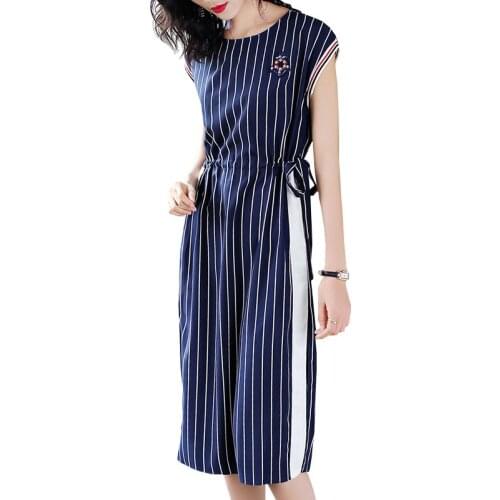 Синие летние платья HVMODLZV China At AliExpress