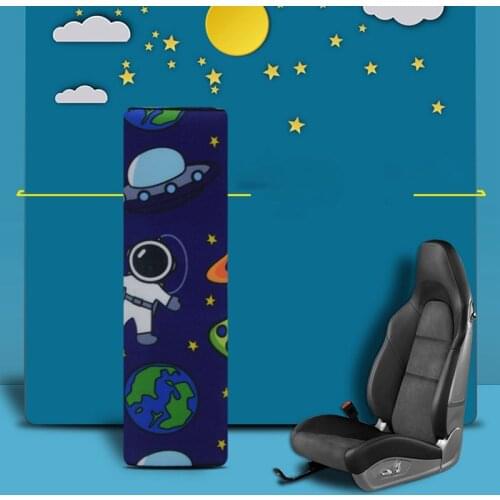 2Pcs Cute Cartoon Car Seat Belt Shoulder Cover Auto Interior Decoration Safety Seat Belt Pad Protector Car Accessories