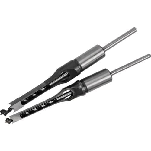 20mm 22mm 25mm 1" 30mm High Carbon Steel Square Hole Saw Woodworking Carpenter Mortising Chisel Cutter Auger Twist Drill Bit