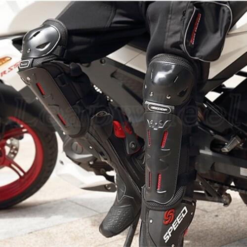 Knee pads elbow four-piece knight equipment off-road protective gear windproof and drop leggings