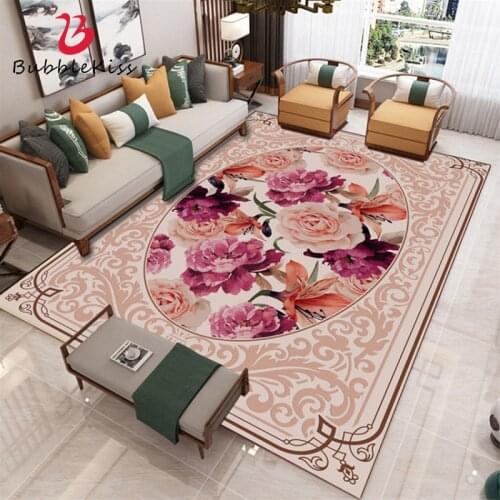 Bubble Kiss Nordic Light Luxury Ins Style Carpet For Living Room Polyester Non-Slip Bedroom Decor Carpet 2020 Hot Sale Kids Room