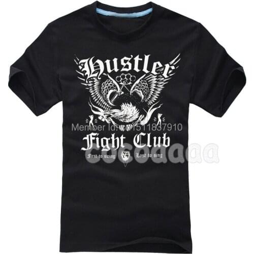 2 designs HUSTLER Rock Brand men women shirt 3D mma eagle shirt fitness Hardrock heavy Metal 100%Cotton camiseta