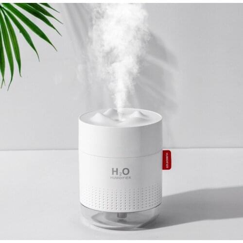Humidifier Diffuser Usb Mini Air Humidifier 500ML Small Ultrasonic Electric Room Humidificador Mist Maker LED Night Light