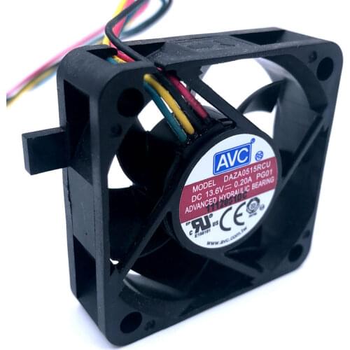 Waterproof fan Brand New For AVC DAZA0515RCU 5CM 5015 refrigerator fan DC 13.6V 0.20A