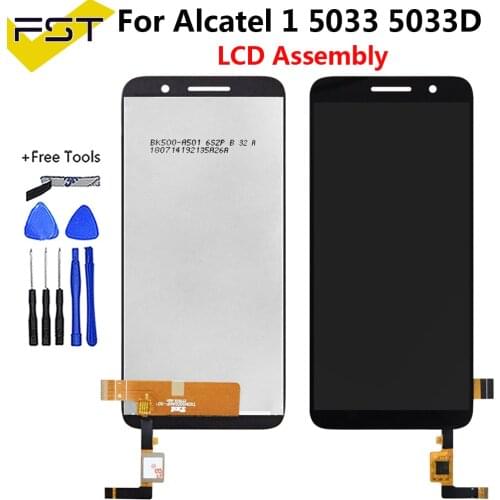 For Alcatel 1 5033 5033A 5033J 5033X 5033D 5033T LCD Display+Touch Screen Digitizer Assembly For Telstra Essential Plus 2018