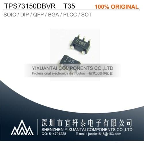 10pcs/lot 50pcs/lot 100pcs/lot Free shipping 100% original TPS73150DBVR TPS73150 73150 T35 SOT23-5