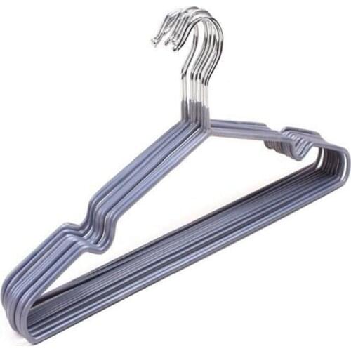 20pcs Heavy Duty Anti-Slip Notch Hangers Gray