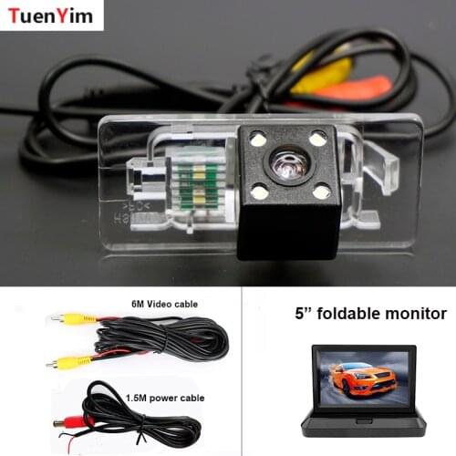 4LED Night Vision Rear View Reverse Camera For Lada Vesta Sedan SW SW cross Car Reverse Parking Accessories