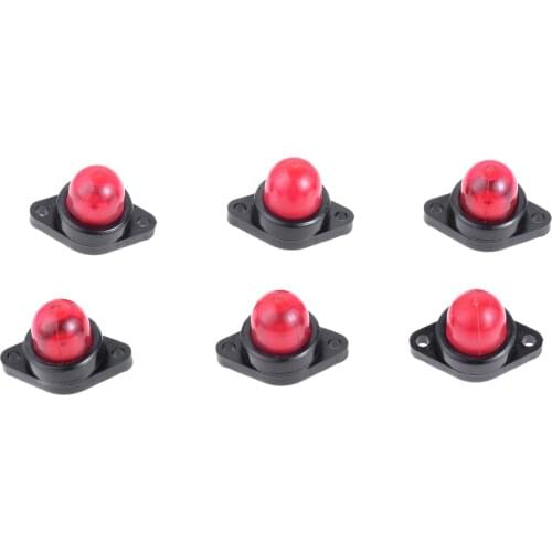 6Pcs Primer Bulb Fits For Poulan Craftsman Chainsaws 1900 1950 1950LE 1975 1975LE 2025 2050 2055 2050LE 2050WT Part # 530047213