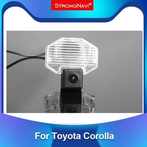 Car Rear View Camera for Toyota Corolla E140 E150 2006-2014/Corolla Rumion Rukus 2007-2013 with Wide View Angle Reverse backup