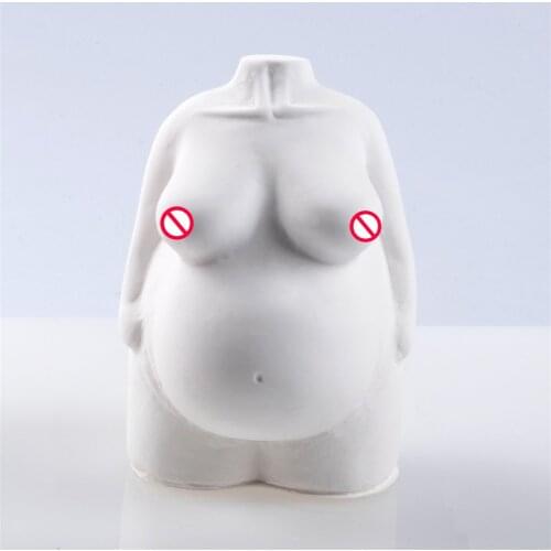 Large Female Body Silicone Candle Mold for Handmade Desktop Decoration Gypsum Epoxy Resin Aromatherapy Candle Silicone Mould