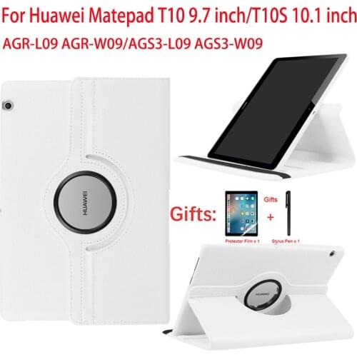 360 Rotation Tablet Case For Huawei Matepad T10S 10.1"2020 AGS3-L09/AGS3-W09 Stand Cover For Huawei Matepad T10 9.7" AGR-L09