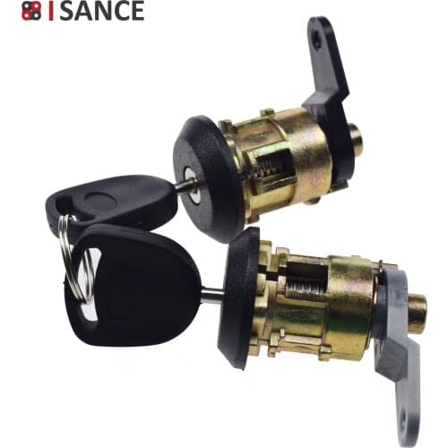 Door Lock Cylinder Keys LH RH For Ford Fiesta 1995-2002, Courier 1995-1999, KA 1996-2008, Escort 1995 1996 1997 1998 1999 2000