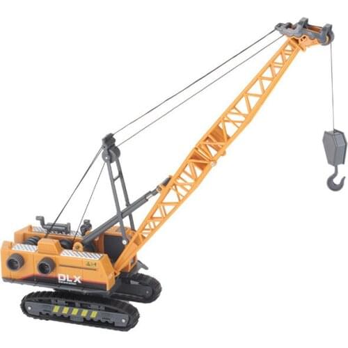Childrens Engineering Vehicle Static Scene Decoration Crane Model Tower Crane Engineering Suit Plastic Childrens Toy Car toy c