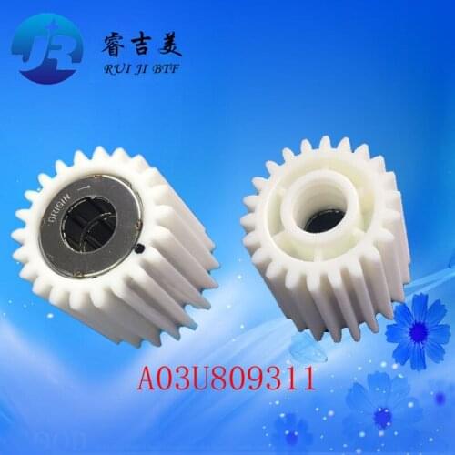 Original New A03U809311 Fixing Drive Gear For Konica Minolta Bizhub C6500 6500 6501 6000 7000 5501 5000 22T Fuser Drive Gear
