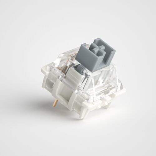 Gateron jiadalong mechanical keyboard silver switch Pro linear switch 45gf trigger quick self lubricating shaft double segment s