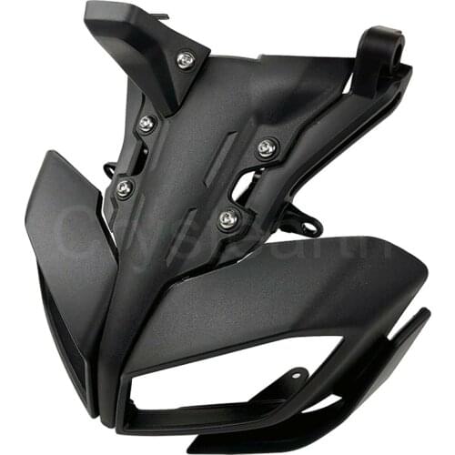 Motorcycle Headlight Front Panel Cover Bracket Fairing Cowl Kit For Yamaha MT-09 MT09 MT 09 2017 2018 2019 FZ09 FZ 09 FZ-09