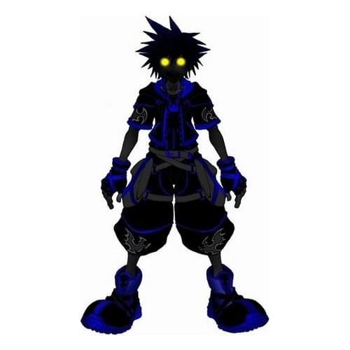 Kingdom Hearts Anti Sora Cosplay Costume Free Shipping for Halloween and Christmas