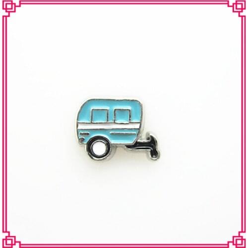 Hot selling 20pcs/lot train head floating charms living memory glass floating lockets diy jewelry