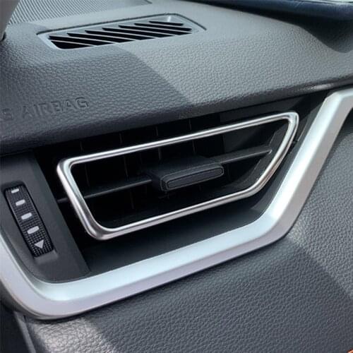 For Toyota Rav4 V XA50 2019 up Air Vent Outlet Trim Cover Decoration Stainless Steel Car Styling Accessories Car Styling