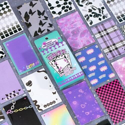 30pcs/Pack Colorful Photo Frame Stickers DIY Album Star Scrapbooking Journal Diary Decoration Label Sticker Kawaii Stationery