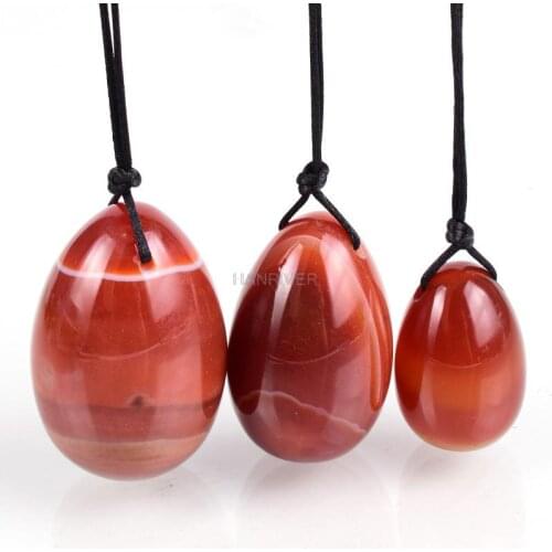 Natural onyx eggs yinhu eggs female postpartum recovery shape vulva stone massage eggs natural jade eggs