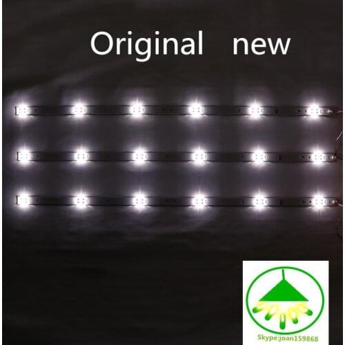 6Pieces/lot FOR new LCD LED 32 inch LED assembly machine brand LCD TV backlight universal light bar 6 lights 62.5cm