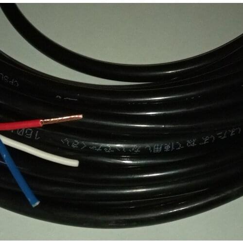 TPU Antifreeze Anti-aging Wire Polyurethane 3 core 2.5square 3x2.5 waterproof acid and alkali cable -60 +80 degree electric wire