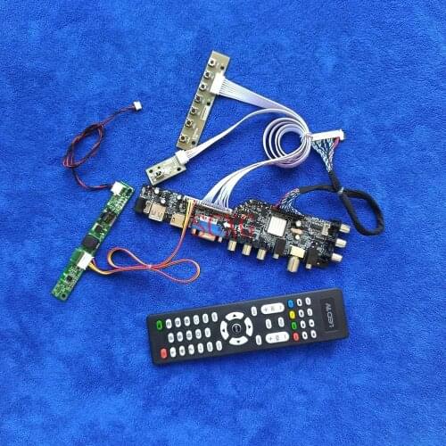 USB AV VGA HDMI-compatible DIY Kit Digital Signal 1920*1080 Screen drive board For CLAA215FA04/CLAA215FA04T LED/LCD LVDS 30-Pin
