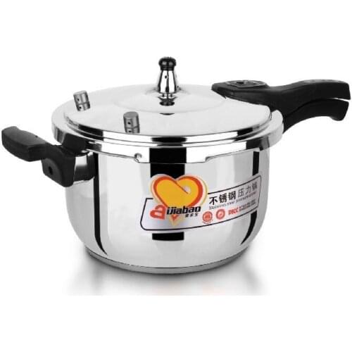 304 stainless steel double bottom thickened high pressure boiler pot gas electromagnetic furnace explosion proof steamer pan