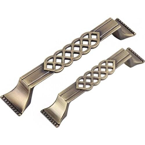 3.75'' 5''vintage Drawer Dresser Pulls Handle Anitque Bronze Cupboard Knobs Kitchen Cabinet Handle Furniture Hardware