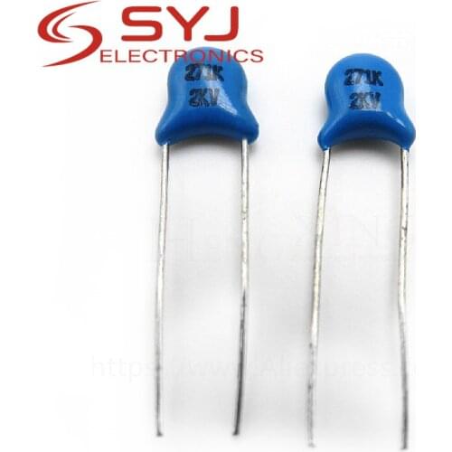 10pcs/lot High-voltage ceramic capacitors 2KV 271 270P 271K In Stock