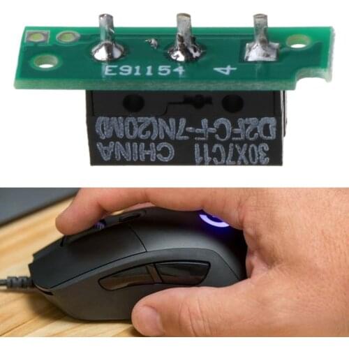 2Pcs Mouse Repair Parts Mouse Micro Switch for logitech G403 Gaming Mouse Replacement Mouse Button Board Cable