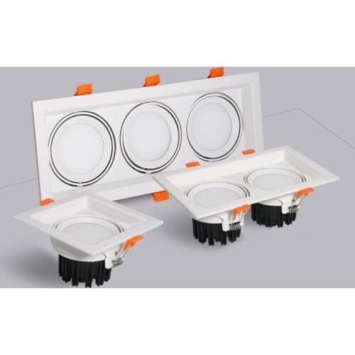 Anti-glare Dimmable Led downlight light COB Ceiling Spot Light 10w 20W 30W ceiling recessed Lights Indoor Lighting AC110V-220V