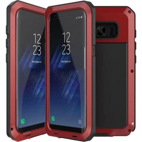 Armor Case For Samsung Galaxy S9 S8 Plus S7 S6 Edge S5 Dropproof Heavy Duty Metal Aluminum Cover For Samsung Note 8 5 4 Note8