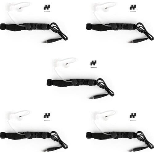 Artudatech Z-Tactical Throat Mic Adjustable Neck Strap Radio Headset Headphone