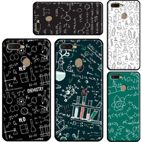 Biology and Chemistry Phone Case For OPPO A15 A91 A3S A5S A1K A52 A72 A5 A9 A31 A53 2020 A83 F5 Reno 4 Pro Z 2Z