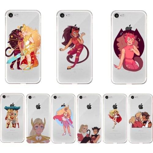 She-Ra and the Princesses of Power Phone Case For iPhone X XS MAX 6 6s 7 7plus 8 8Plus 5 5S SE 2020 XR 11 11pro max Clear funda