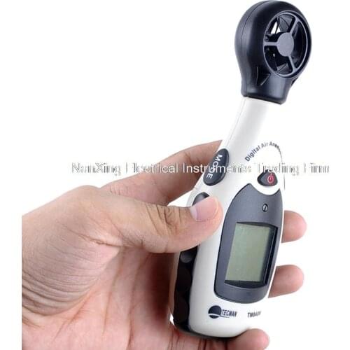TM840M WindSpeed meter Digital LCD display Wind Speed Measurement Gauge test Sport Anemometer Drop Shipping Wholesale