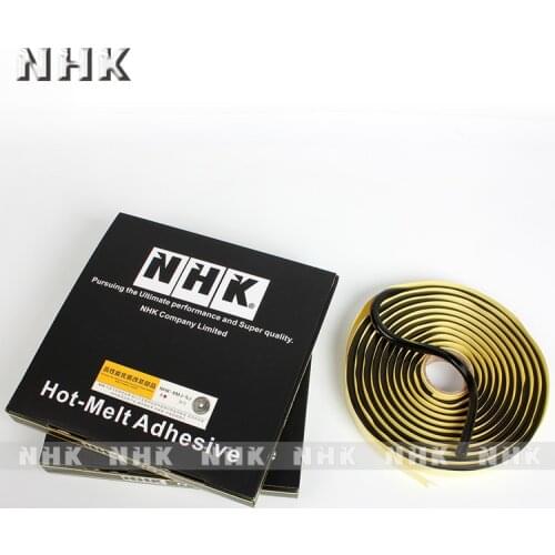 NHK car retrofit parts hot melt adhesive snake glue sealant yellow version