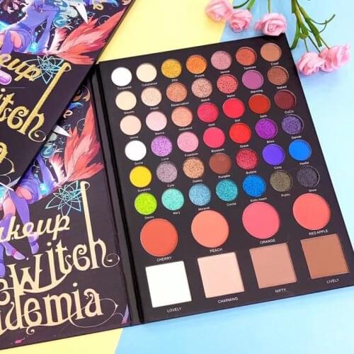 Colorful Eye Shadow Palette 63 Color Pigmented Big Makeup Pallet Soft Shimmer Matte Glitter Pink Eyeshadow paletas de maquillaje