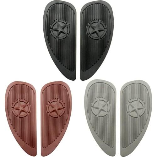 Motorcycle Fuel Tank Protector Fuel Tank Adhesive Rubber Protector Modified Fuel Tank Decoration Adhesive Paste Rubber