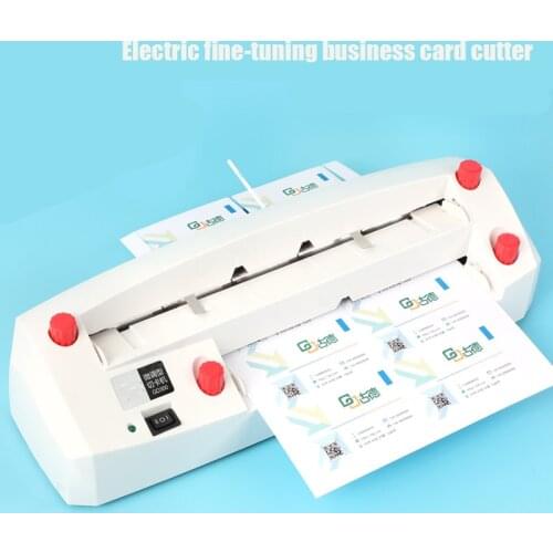 90*54MM Card Cutter A4 Paper Cutter Self-adhesive Trimming Machine Paper Cutting Machine Pvc Production Business Card Machine