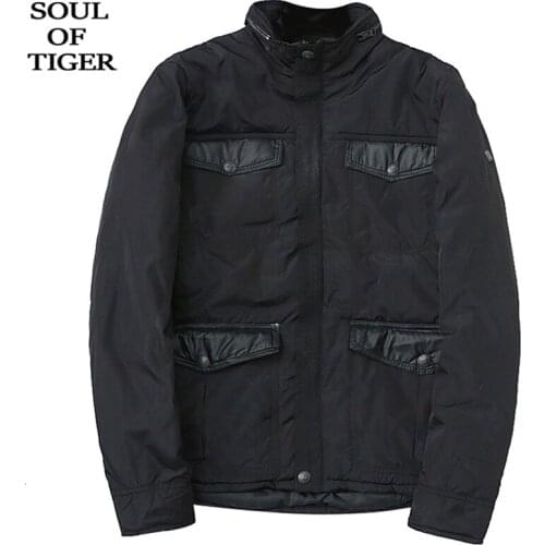 SOUL OF TIGER Men's Warm Parkas