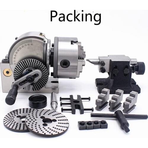 Universal indexing head BS-0 / BS-1 indexing plate 360 degree dividing head 4/5 inches