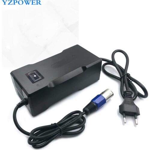 YZPOWER DCV 96.6V 2A 2.1A Lithium Battery Charger For 23S 82.8V 85.1V Lipo Li-ion Electric Battery Pack