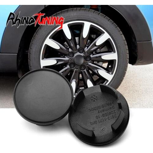 1Pcs 55mm Car Wheel Center Cover For # 3613 1171069 2002-2012 Countryman 2011-2012 Black Auto Accessories
