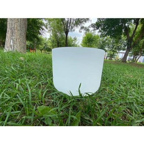 10" G note throat chakra singing bowl crystal for meditation healing