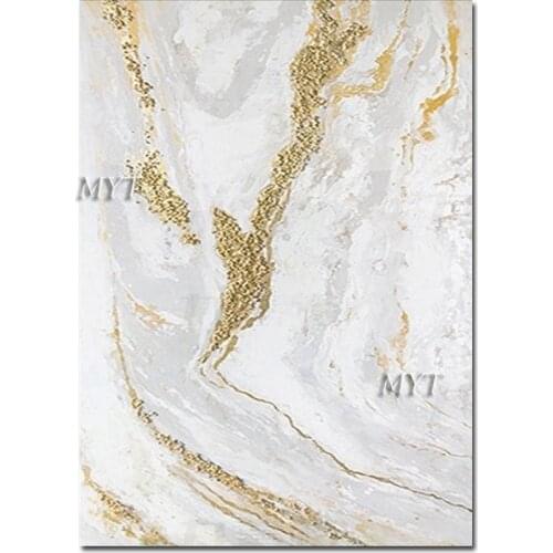 ABSTRACT PAINTING gold three-dimensional decorative painting canvas hand-painted 100% bezel-less, home decoration Wall canvas